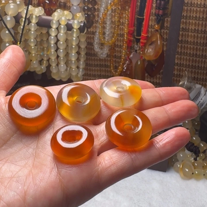 P***y玛瑙/玉髓合金颈饰003