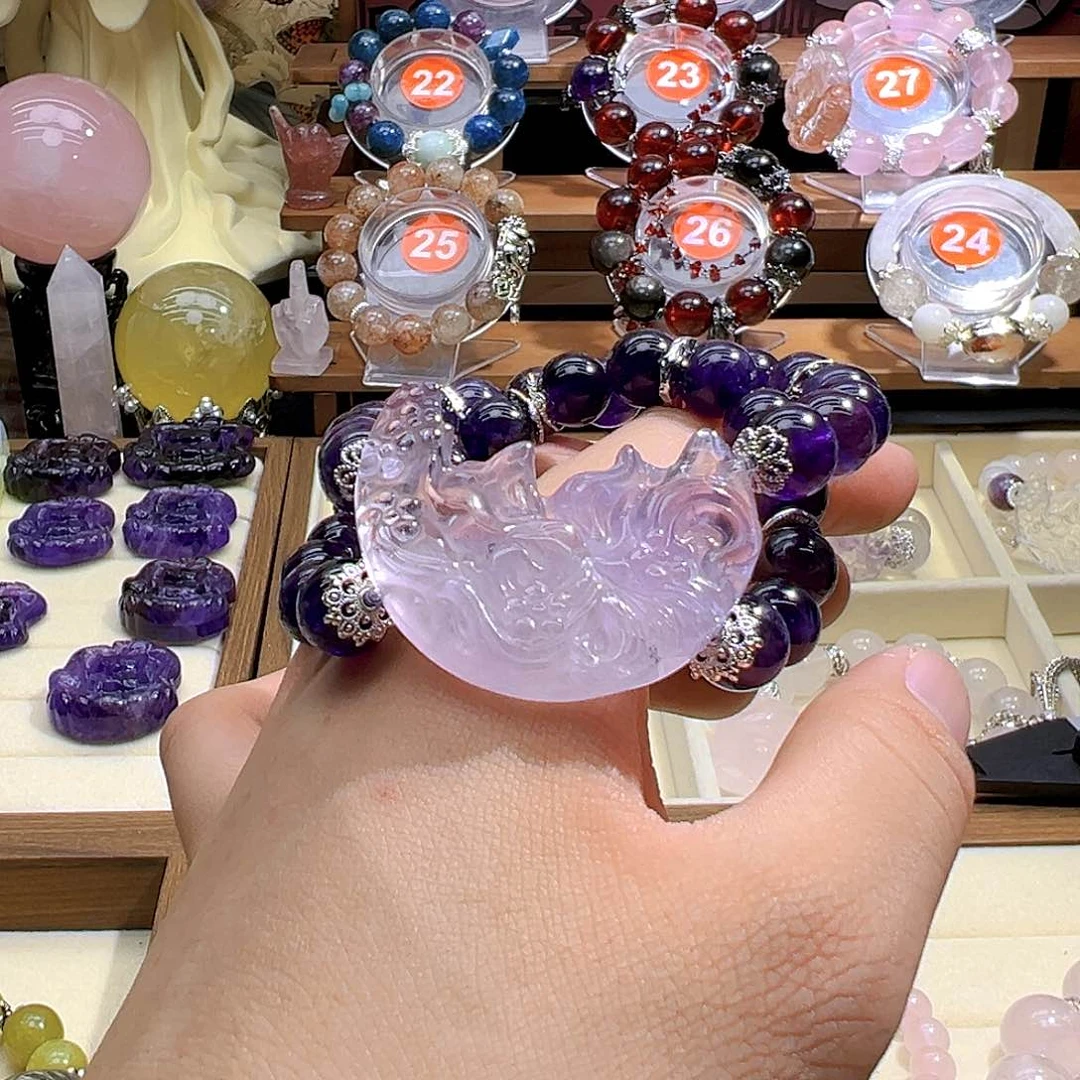 水晶手链未镶嵌水晶手链