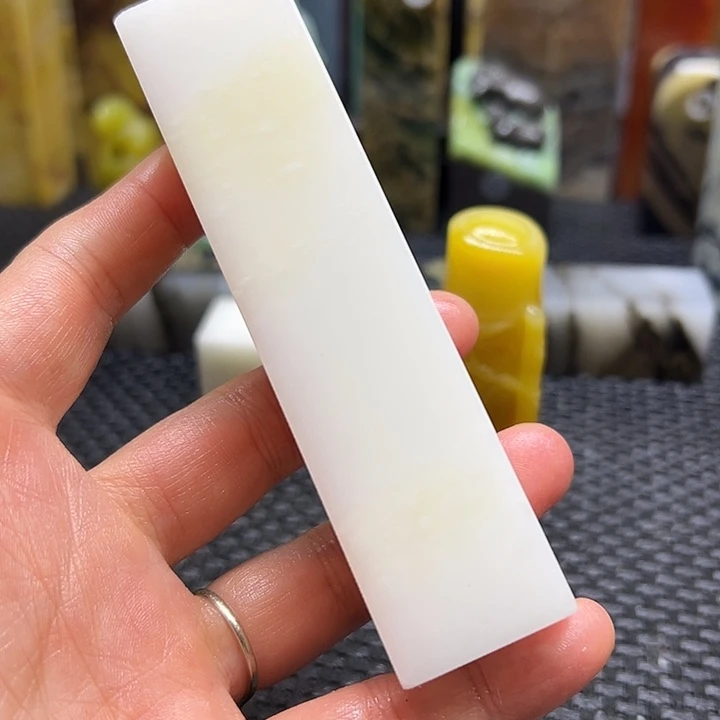 釋***然青田石印章石印章石