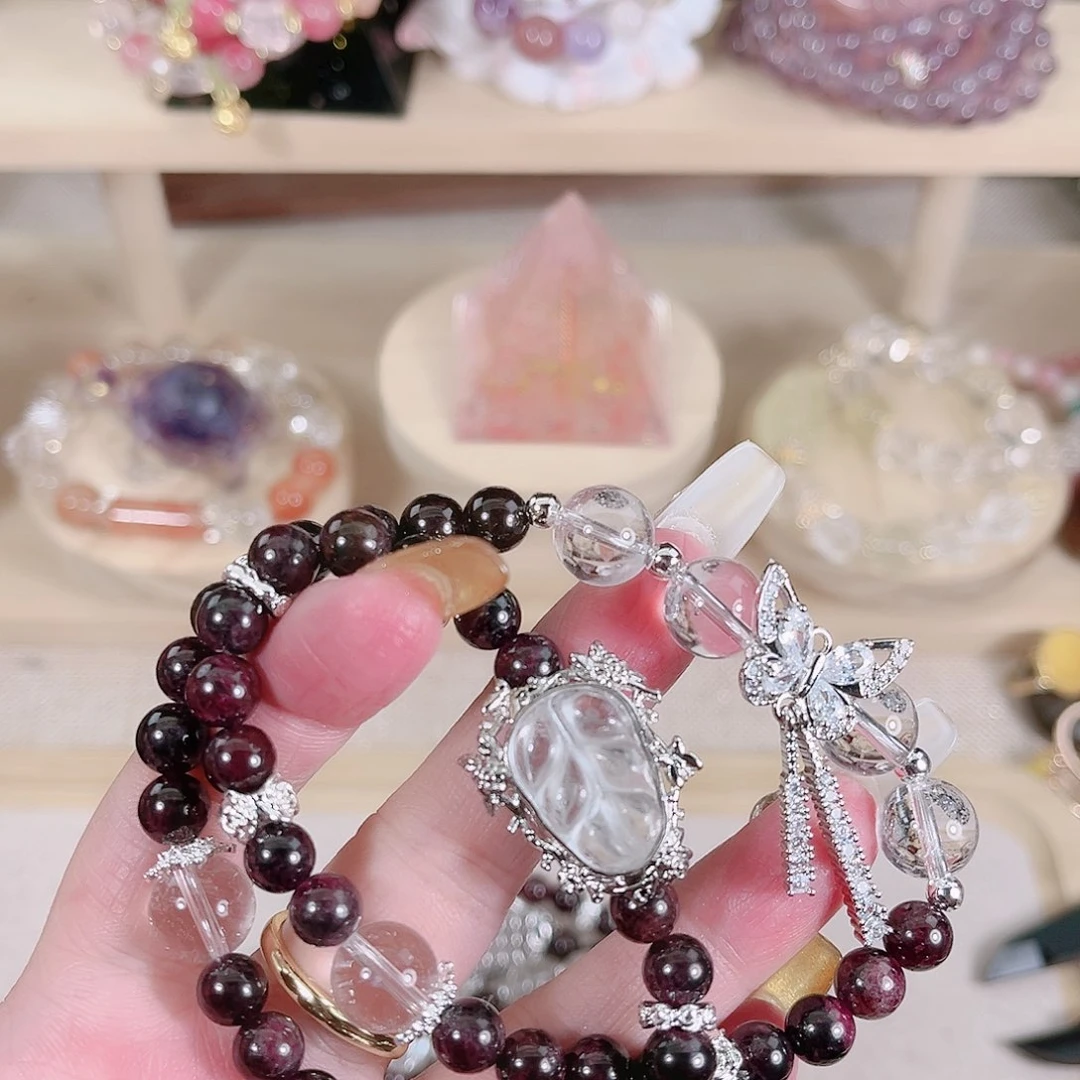 水晶手串未镶嵌设计