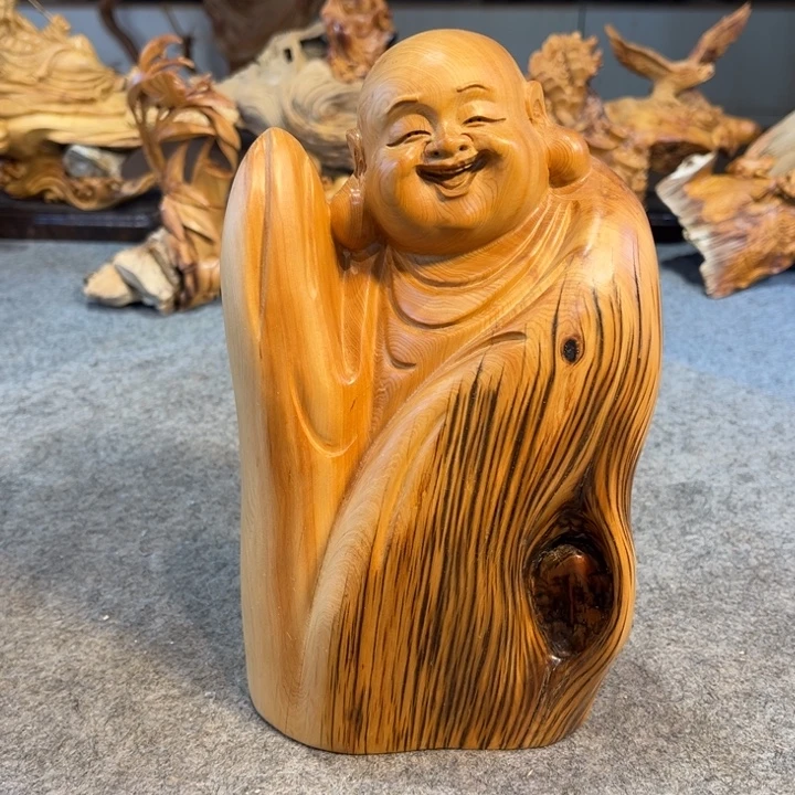 柏木（崖柏）根雕工艺摆件