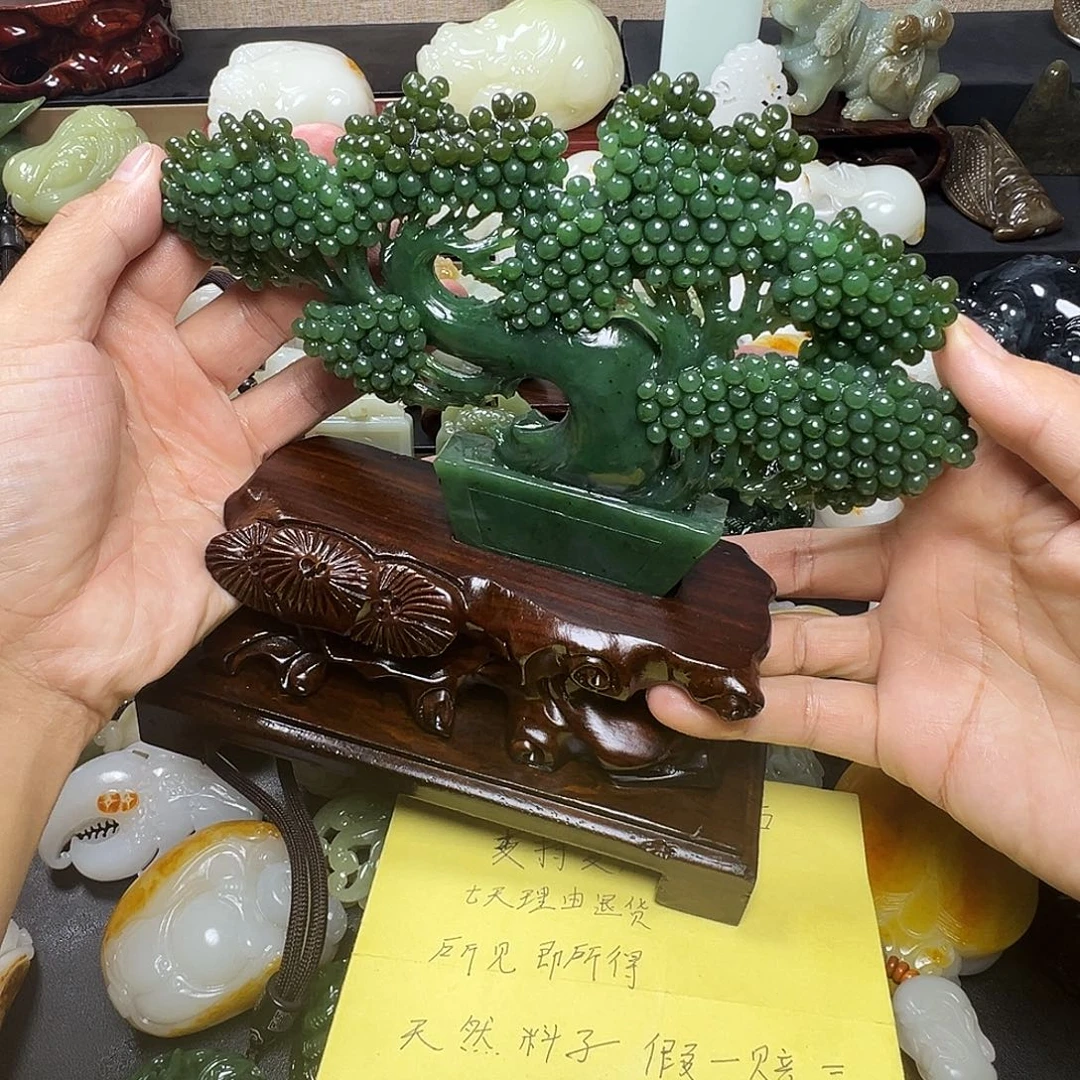 和田玉未镶嵌摆件