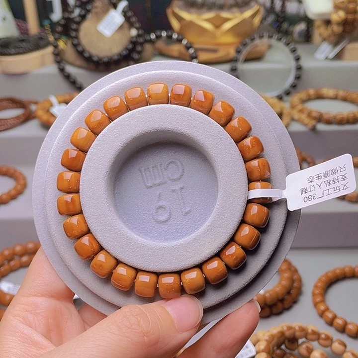 紫金鼠手串老*鼻紫金鼠9单圈手串