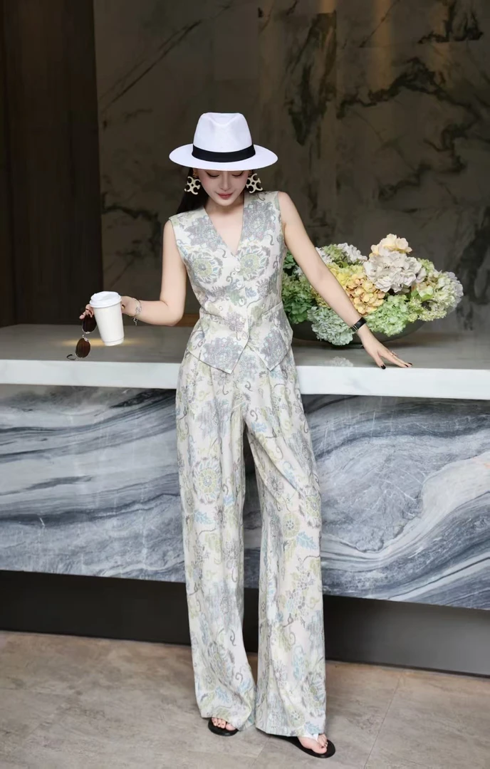 复古立领苎麻衬衫舒适百搭长袖设计简约上衣套装休闲气质时尚