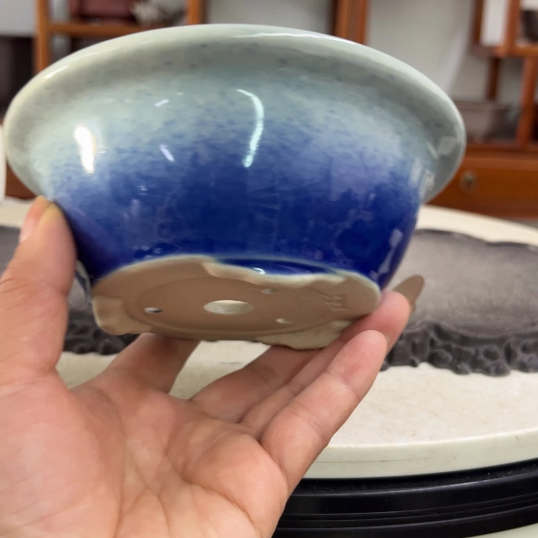 紫砂花盆瑕疵5-13。。。