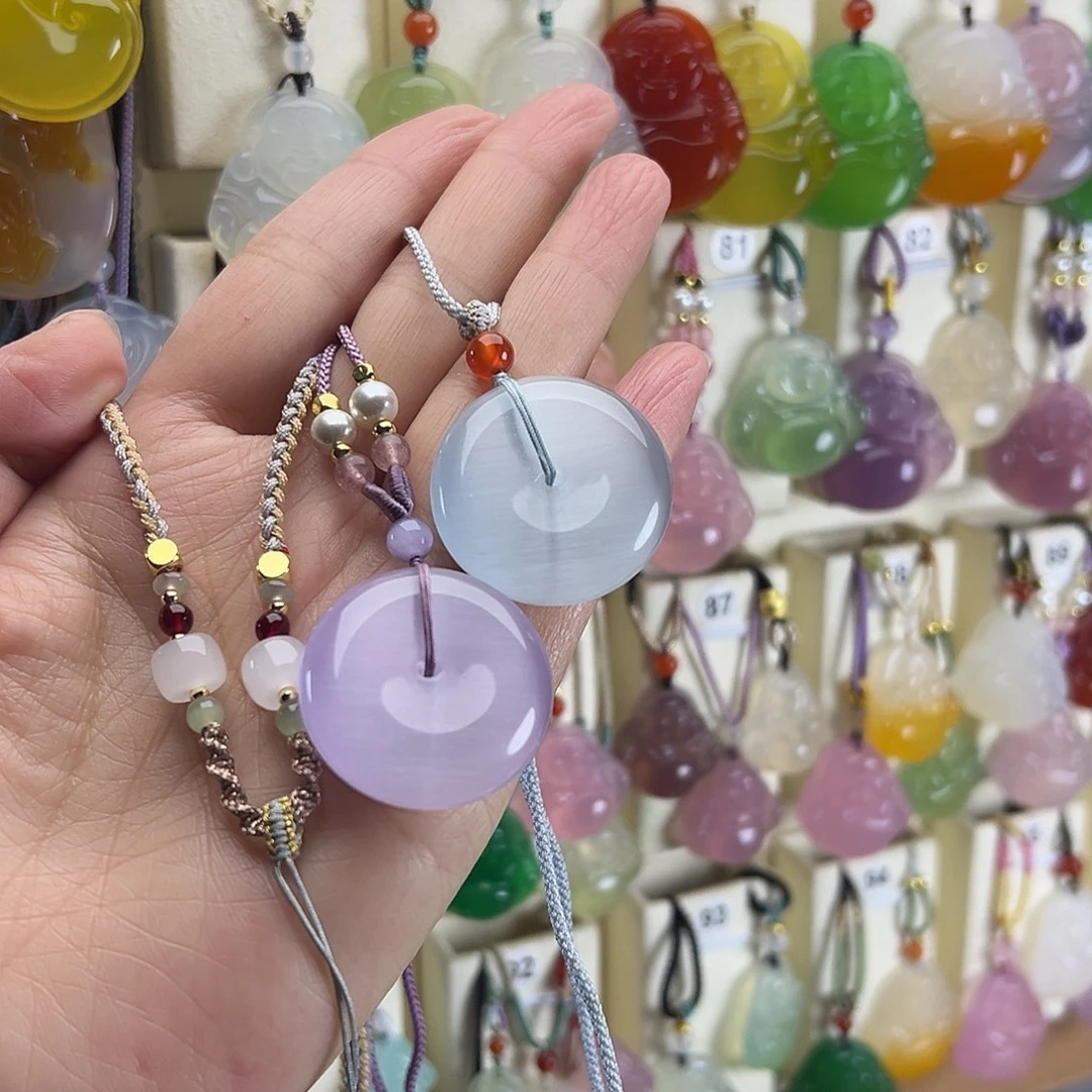 缺***可玛瑙/玉髓未镶嵌颈饰