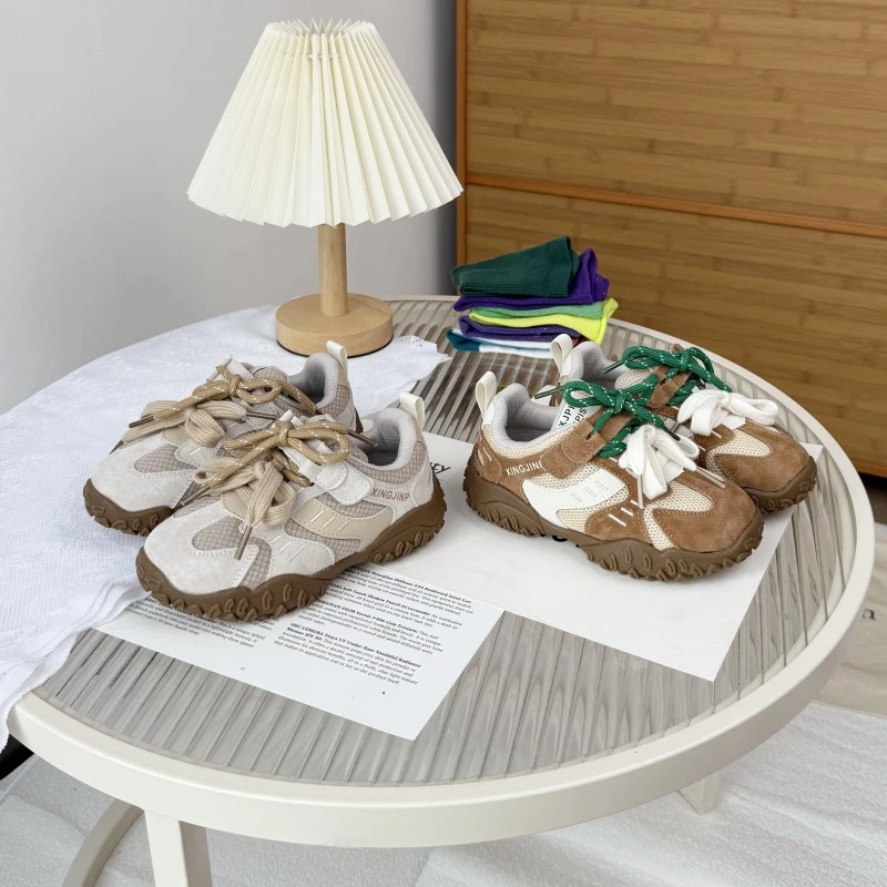 2025春季新款儿童运动鞋老爹鞋跑步鞋男童女童鞋子休闲鞋防滑轻便