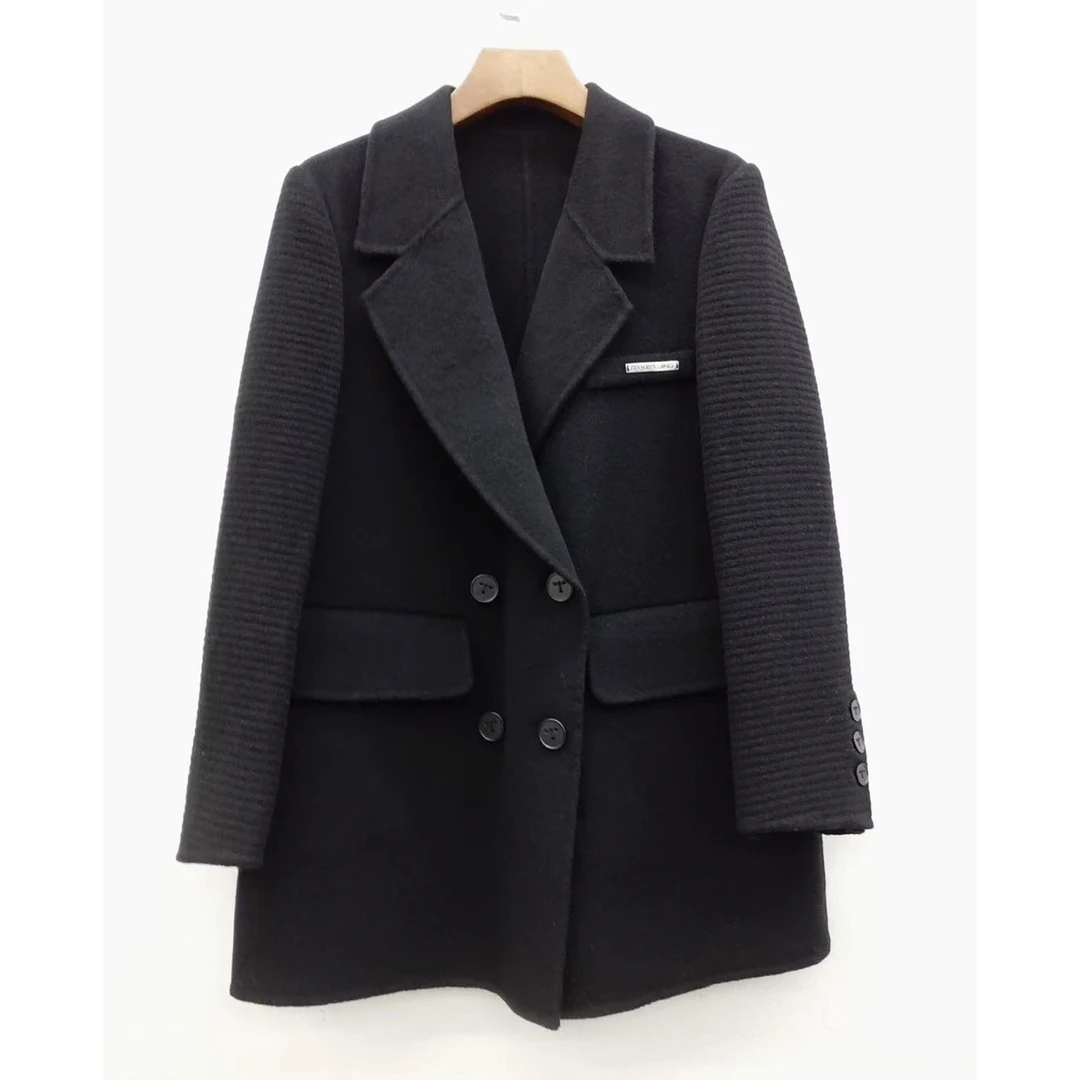 881/2025新款爆款双面呢西装外套