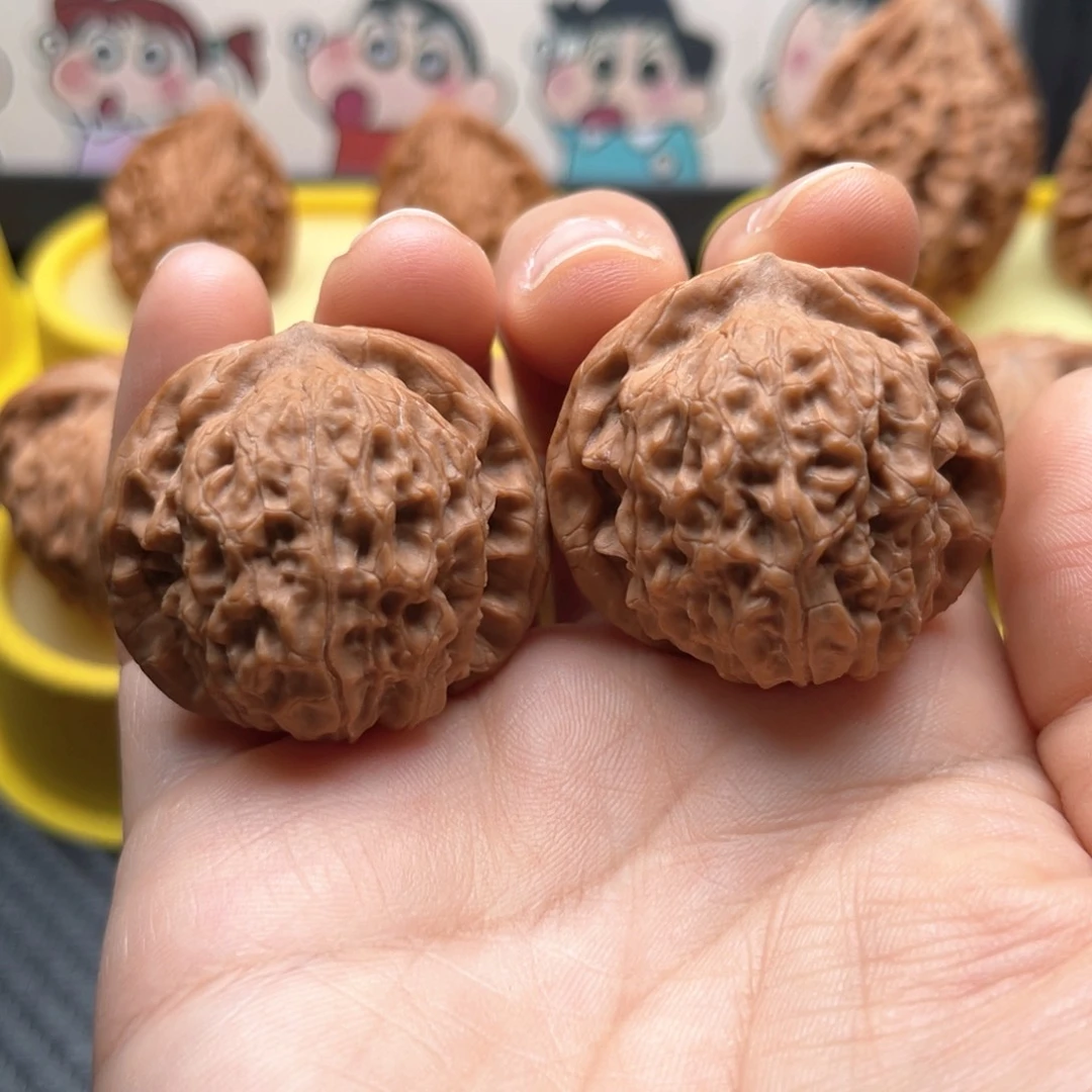 吊坠文玩核桃37野生石子磨