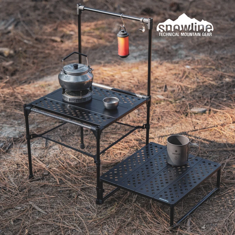 韩国snowline雪线魔方桌户外igt折叠桌碳纤维露营徒步背包客桌子