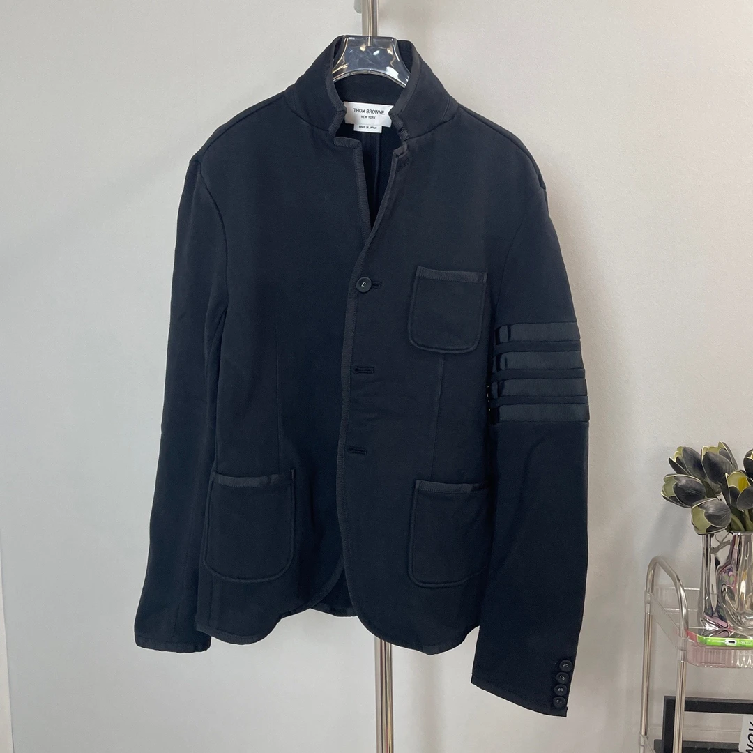 99新 THOMBROWNE A8626 TB 黑色 外套 99新 2码 肩宽44 胸围102