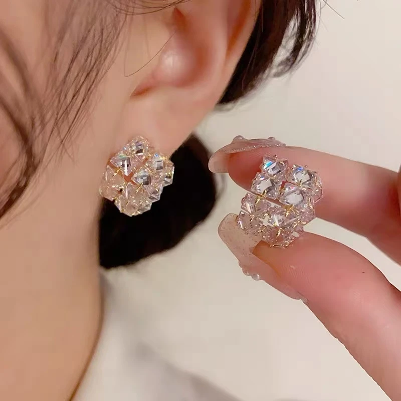 铜合金耳饰 74气质时尚超闪耳饰