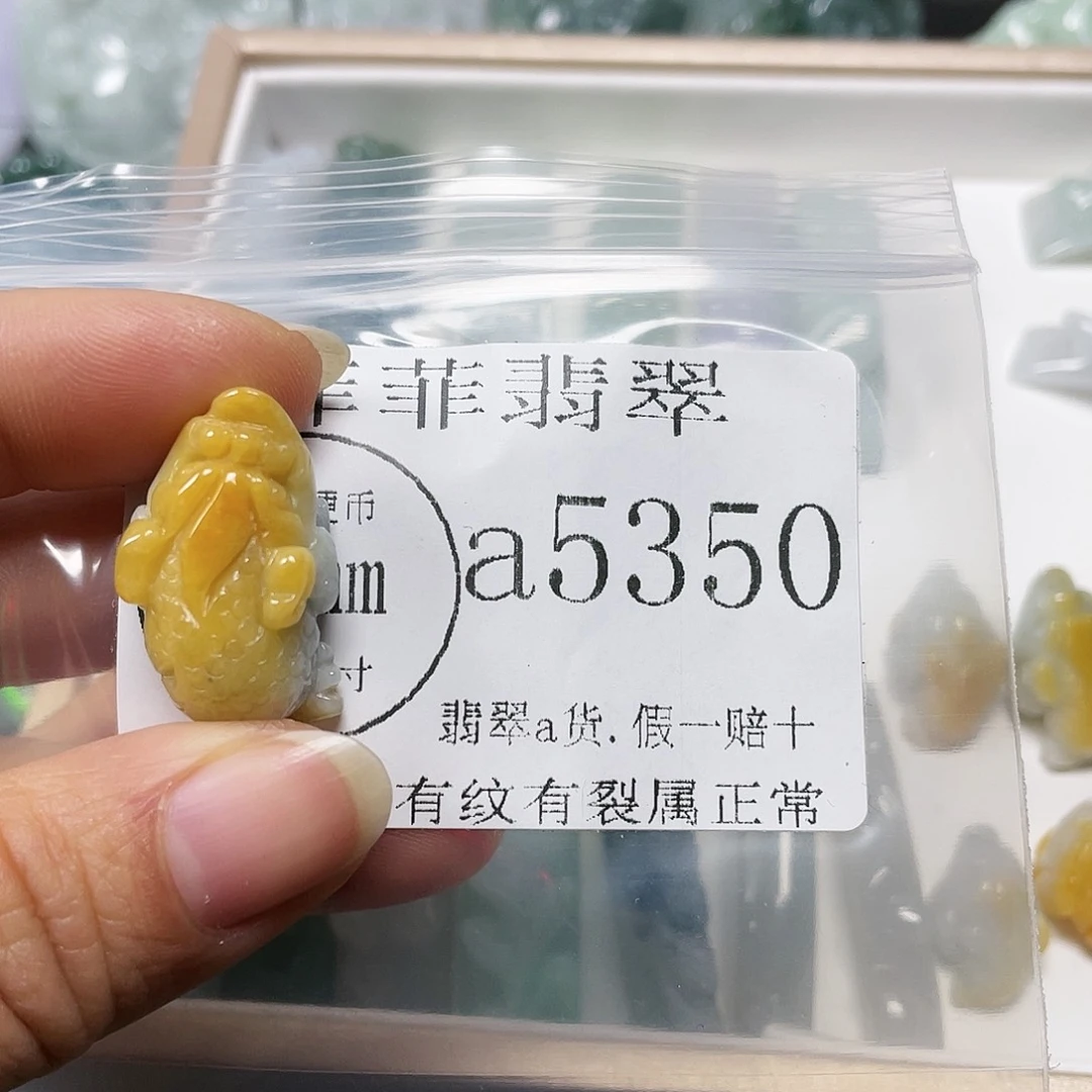 翡翠颈饰未镶嵌闪购5350