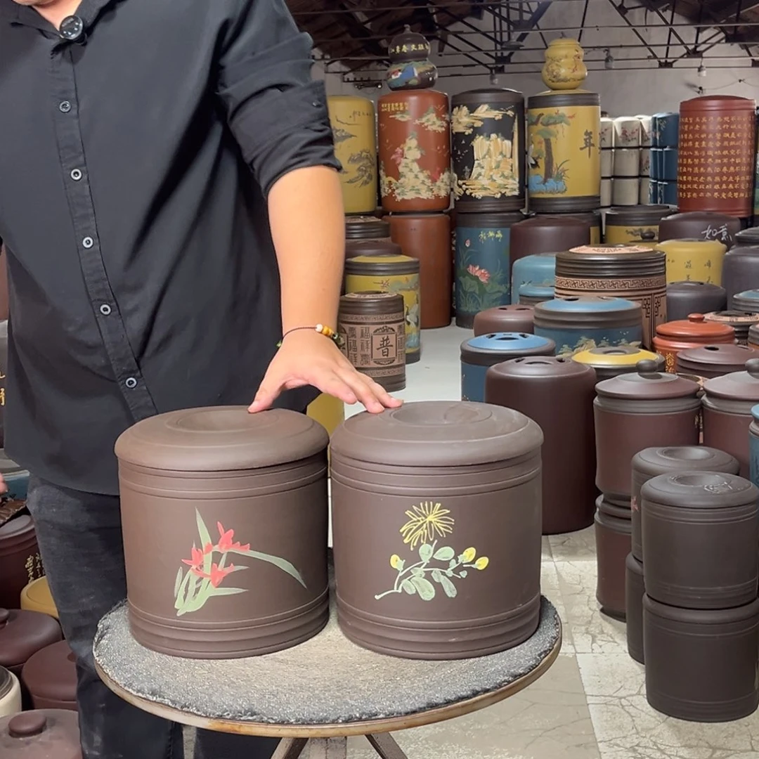 茶叶罐紫砂茶叶罐