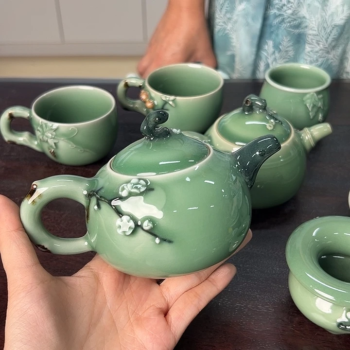 波***.小米茶器龙泉云间青瓷