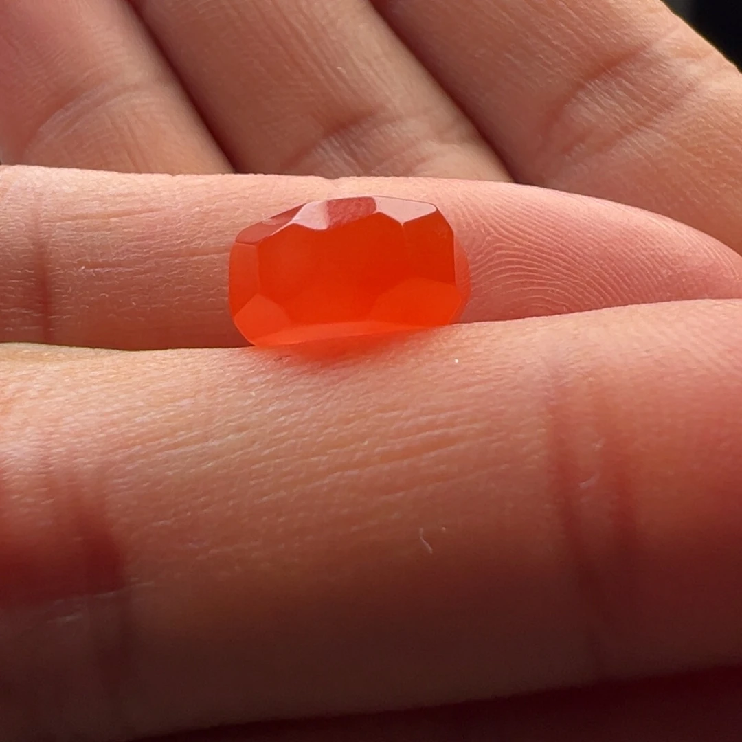 南红玛瑙隔珠11皮裂未镶嵌