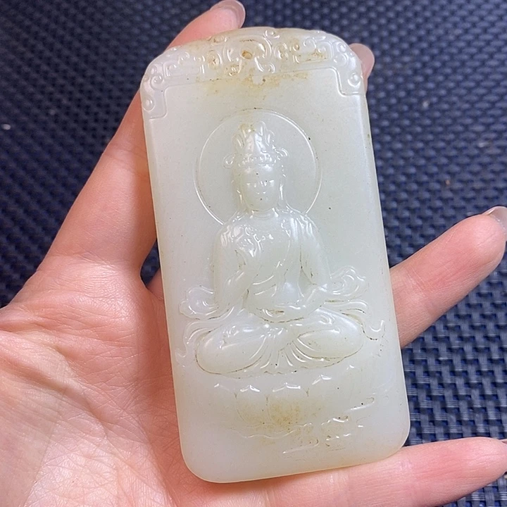 吊坠白玉菩提一一一一一一一一一