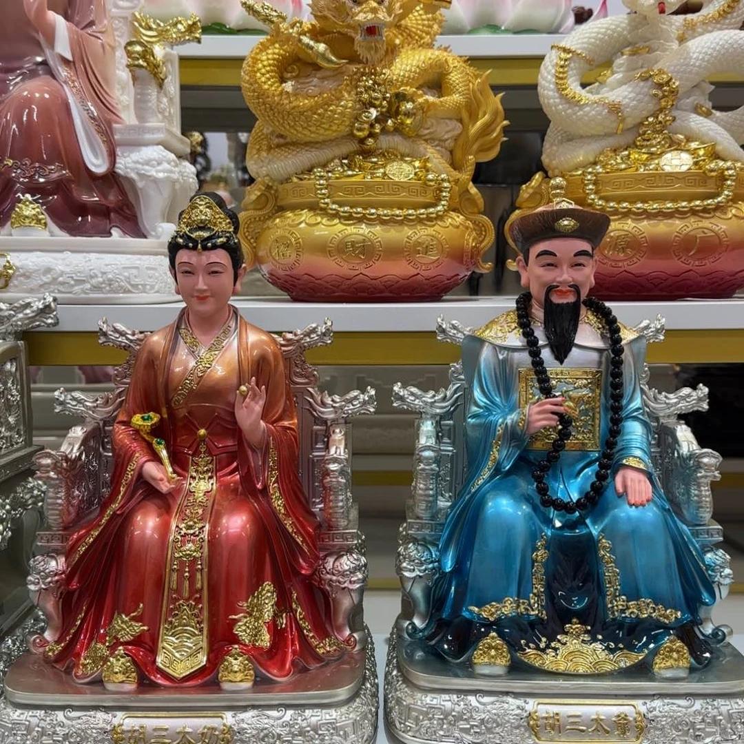 树脂制品12寸一对胡家