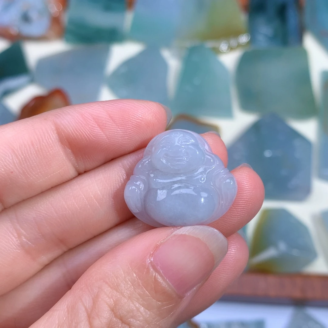 翡翠未镶嵌颈饰天然缅甸翡翠包邮