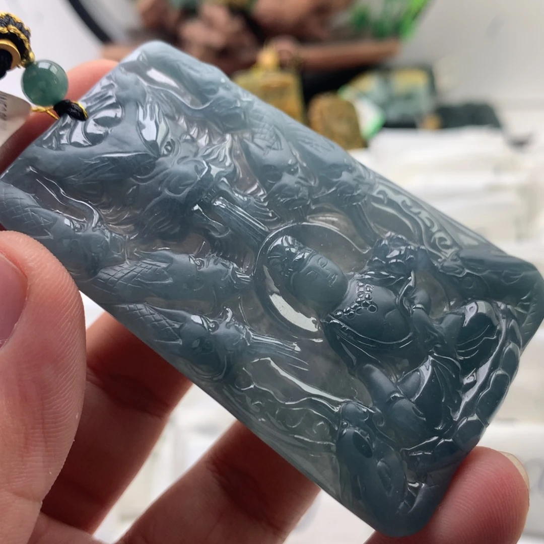 颈饰未镶嵌翡翠大势至