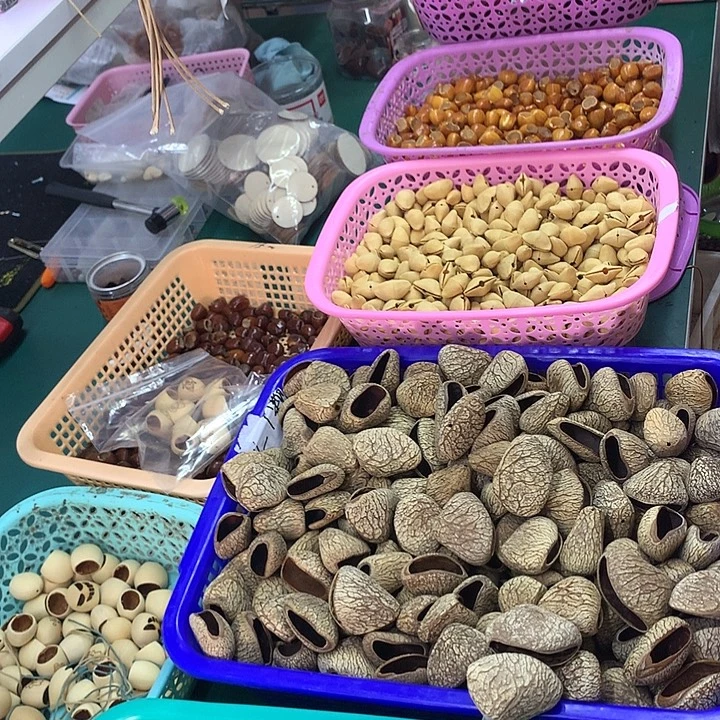 千眼菩提吊坠随机精挑果壳10颗