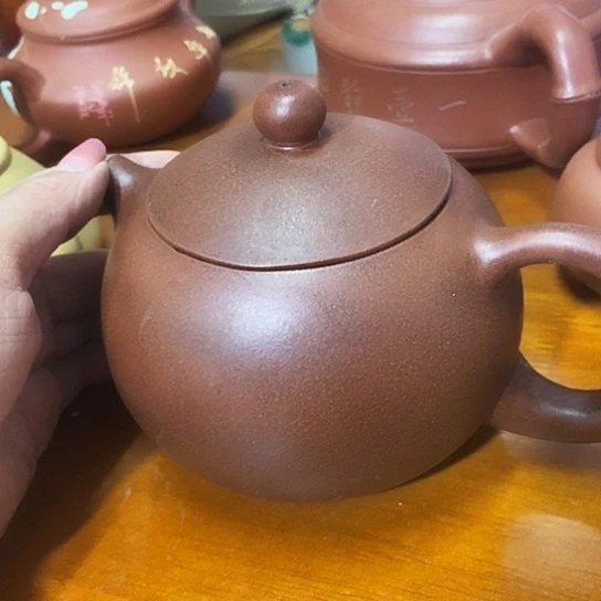 茶壶绿泥宜兴紫砂全手工制作工艺