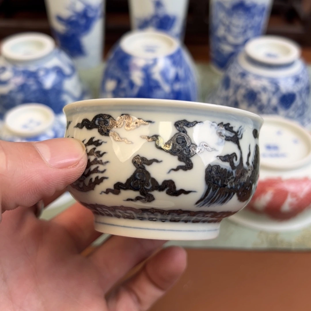 瓷片景德镇瓷器手工手绘