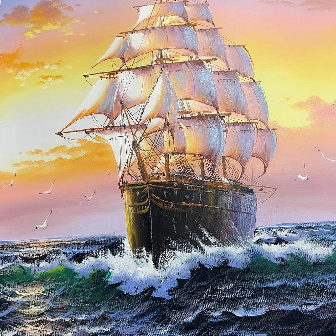 油画好影子一直之一一