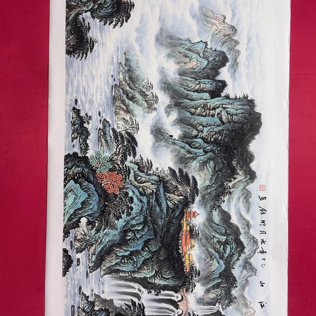 国画国画作品纯手绘