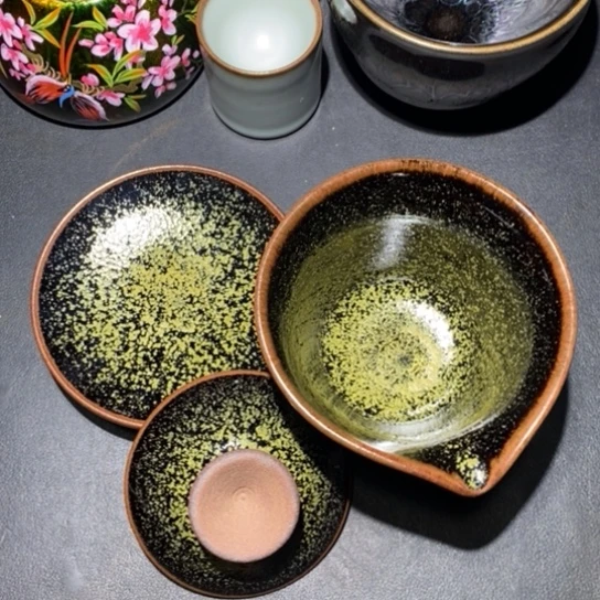 茶盏建盏主人杯杯茶壶盖碗品茗杯026