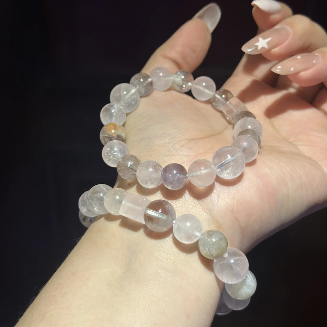 多宝兔毛紫粉水招桃桃