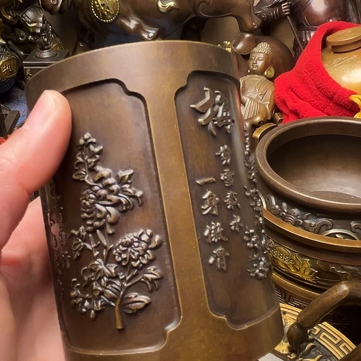 精美铜器批发档口