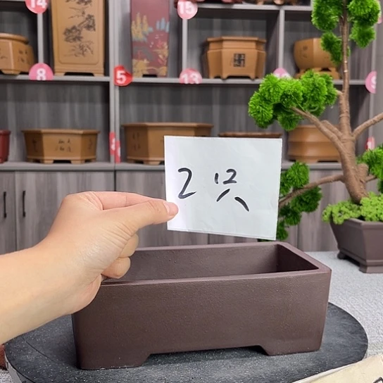 奋***斗紫砂花盆紫砂第一