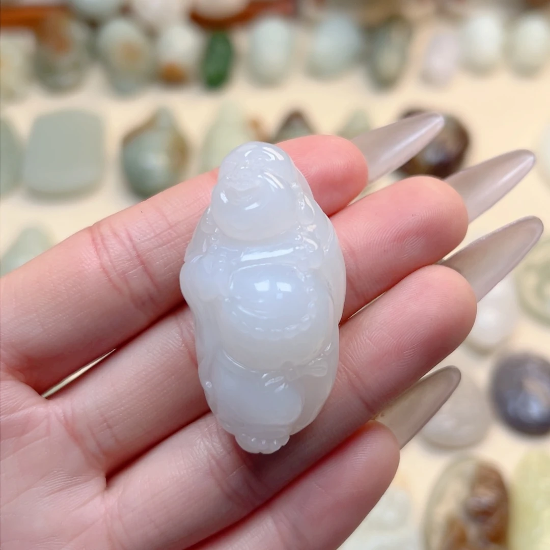 和田玉颈饰未镶嵌用****3