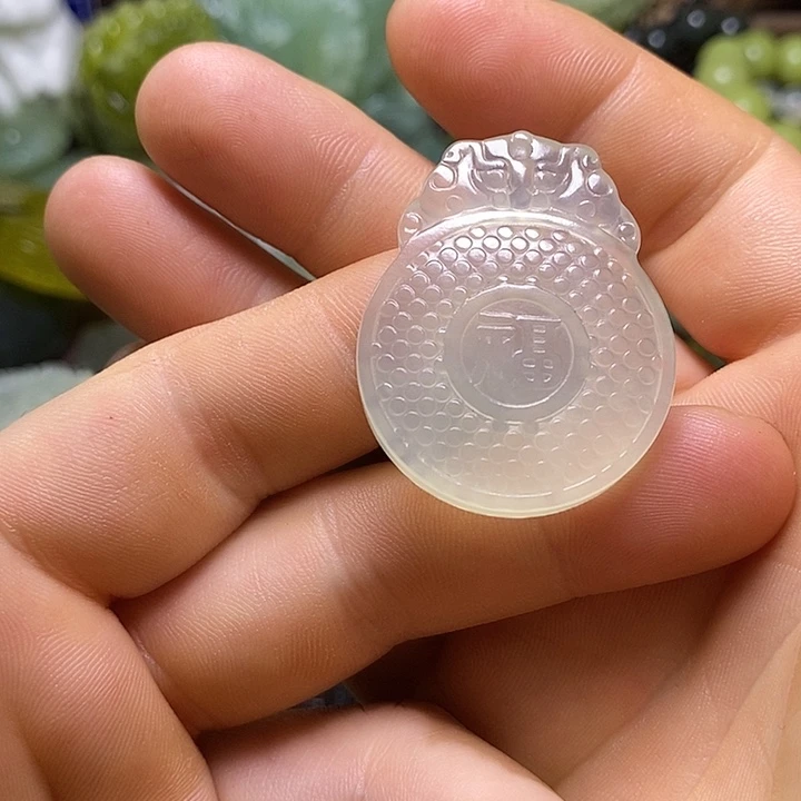 岫玉未镶嵌岫玉颈饰