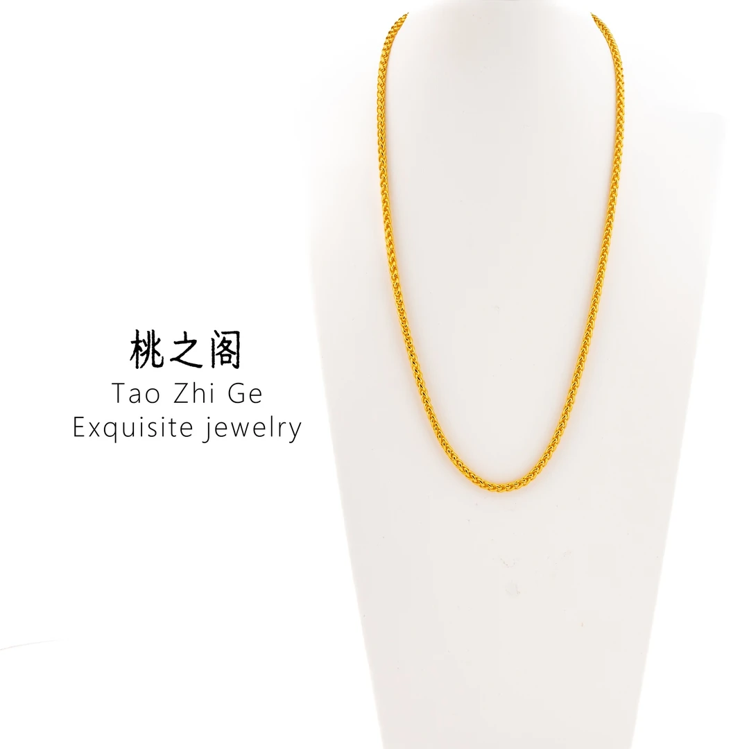 铜合金项链 肖邦链百搭经典项链AX1026