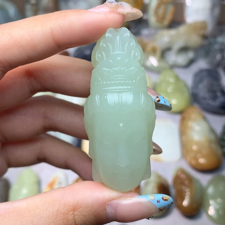 和田玉挂件未镶嵌