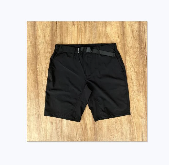 450-休闲短裤长毛象松紧＋腰扣，男女款，徒步休闲户外速干尼龙