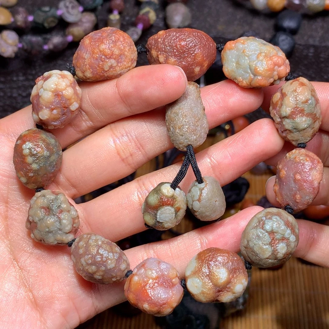 未镶嵌玛瑙/玉髓珠宝半成品