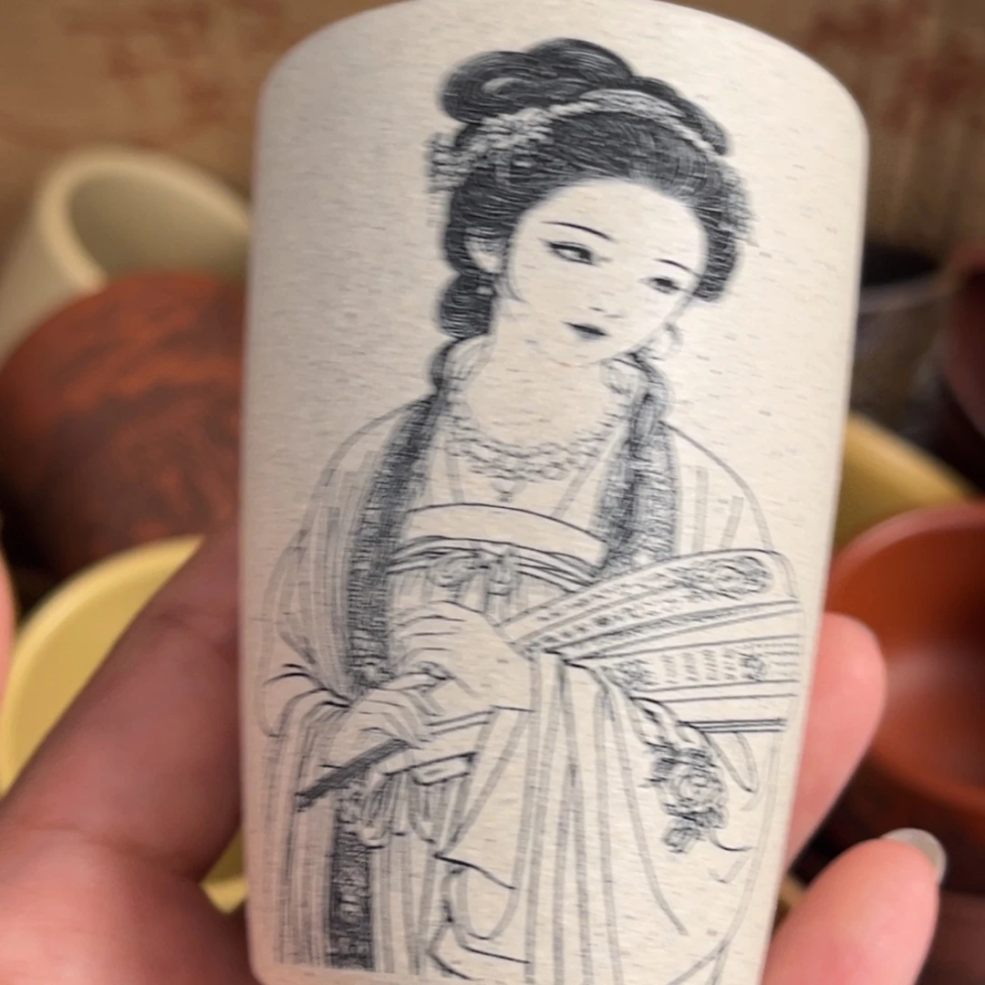 茶杯紫砂宜兴紫砂不退不换