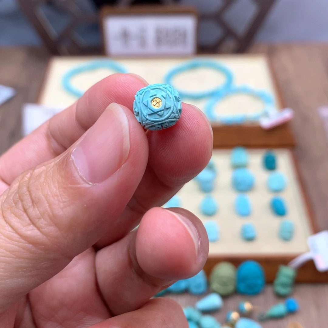 绿松石未镶嵌33配饰