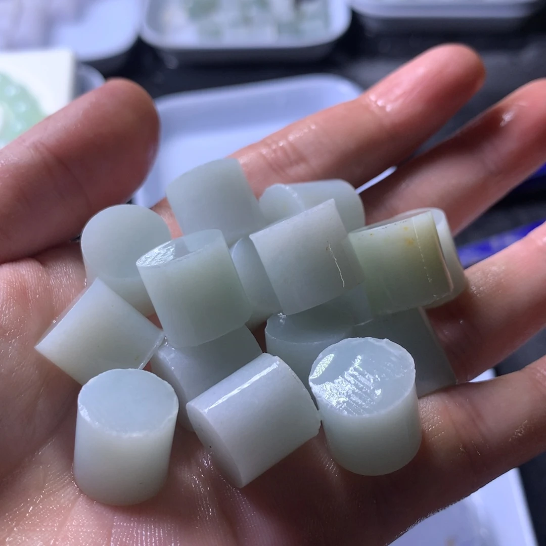 未镶嵌定制翡翠深夜福利款，卡12+糯化手串大大漏！包工包完美