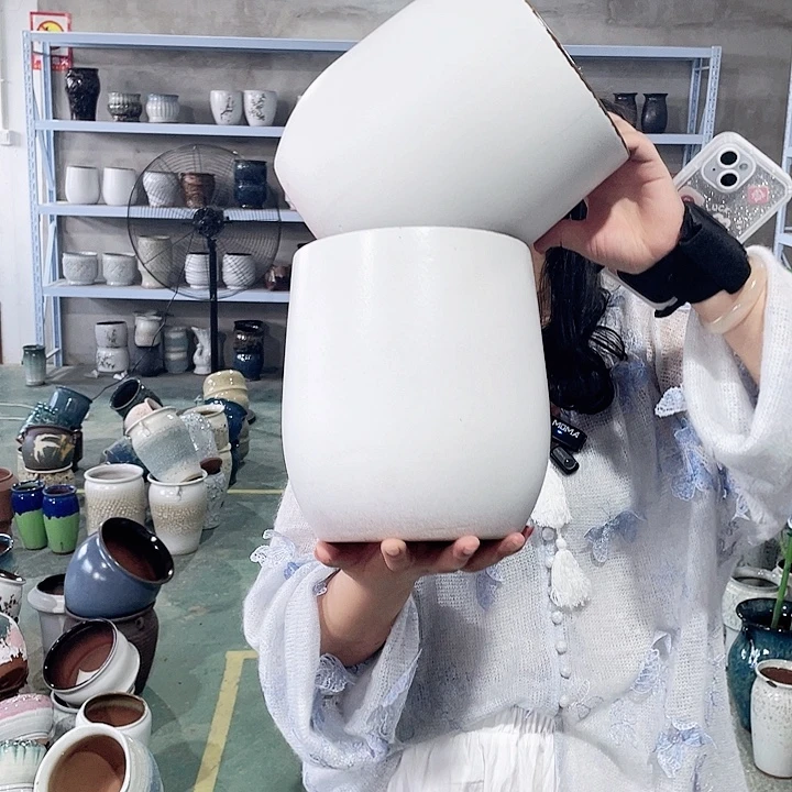 红陶作品高22/18两个