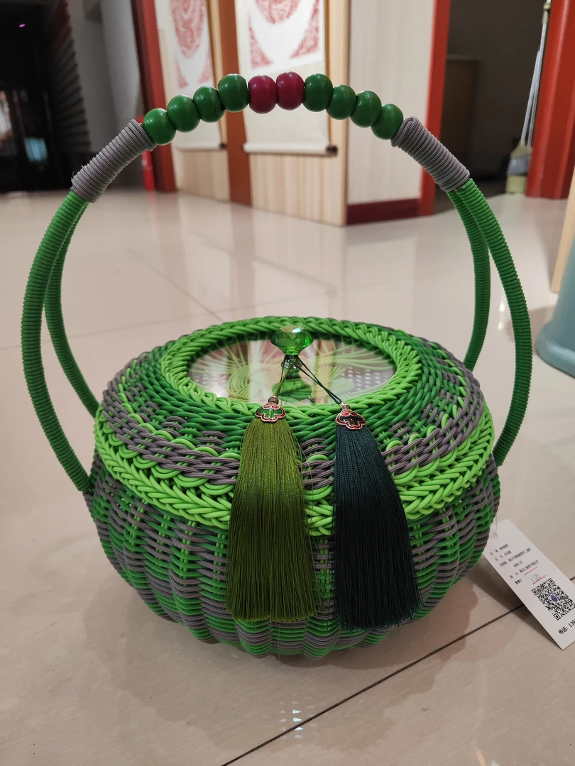 手工编织提篮材料包DIY创意非成品