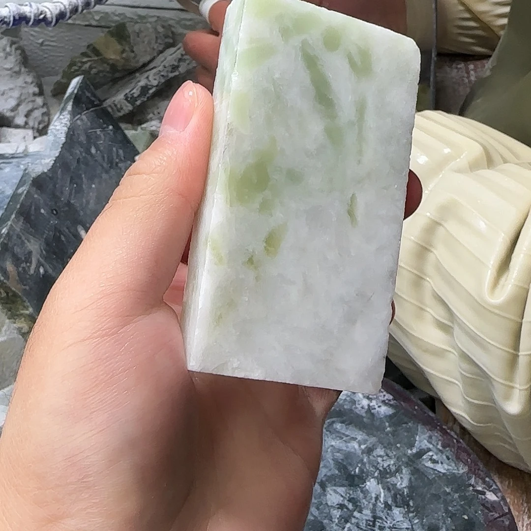 长石玉未镶嵌珠宝半成品