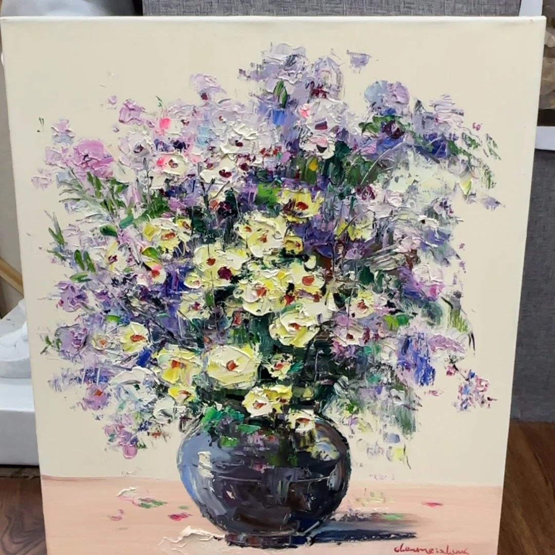 油画加油加油努力加油加油