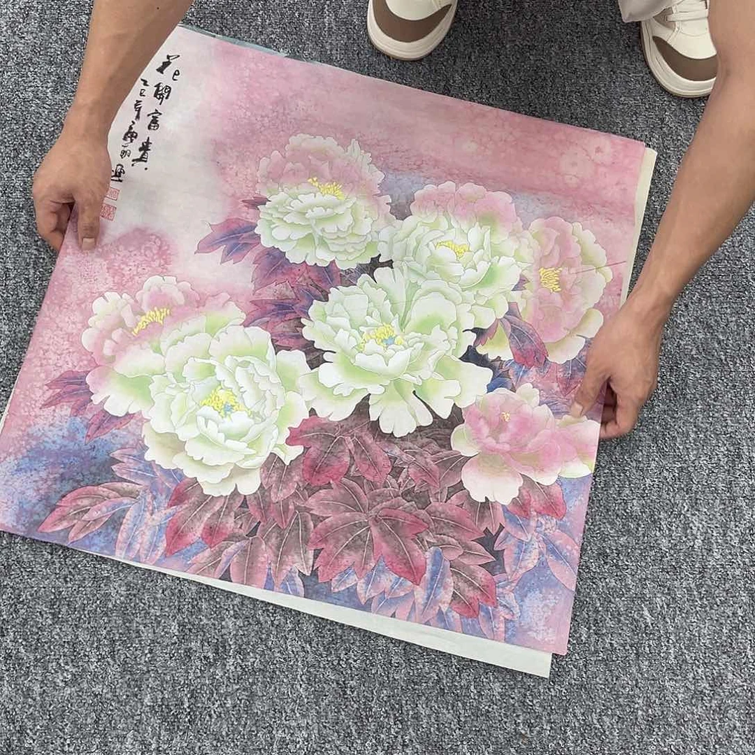 国画纯手绘字画宣纸