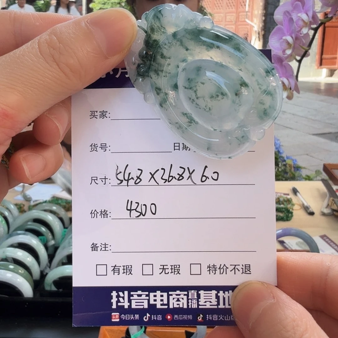 翡翠未镶嵌颈饰天然翡翠挂件