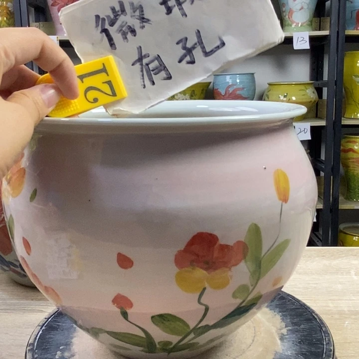 1tc景德镇陶瓷花盆