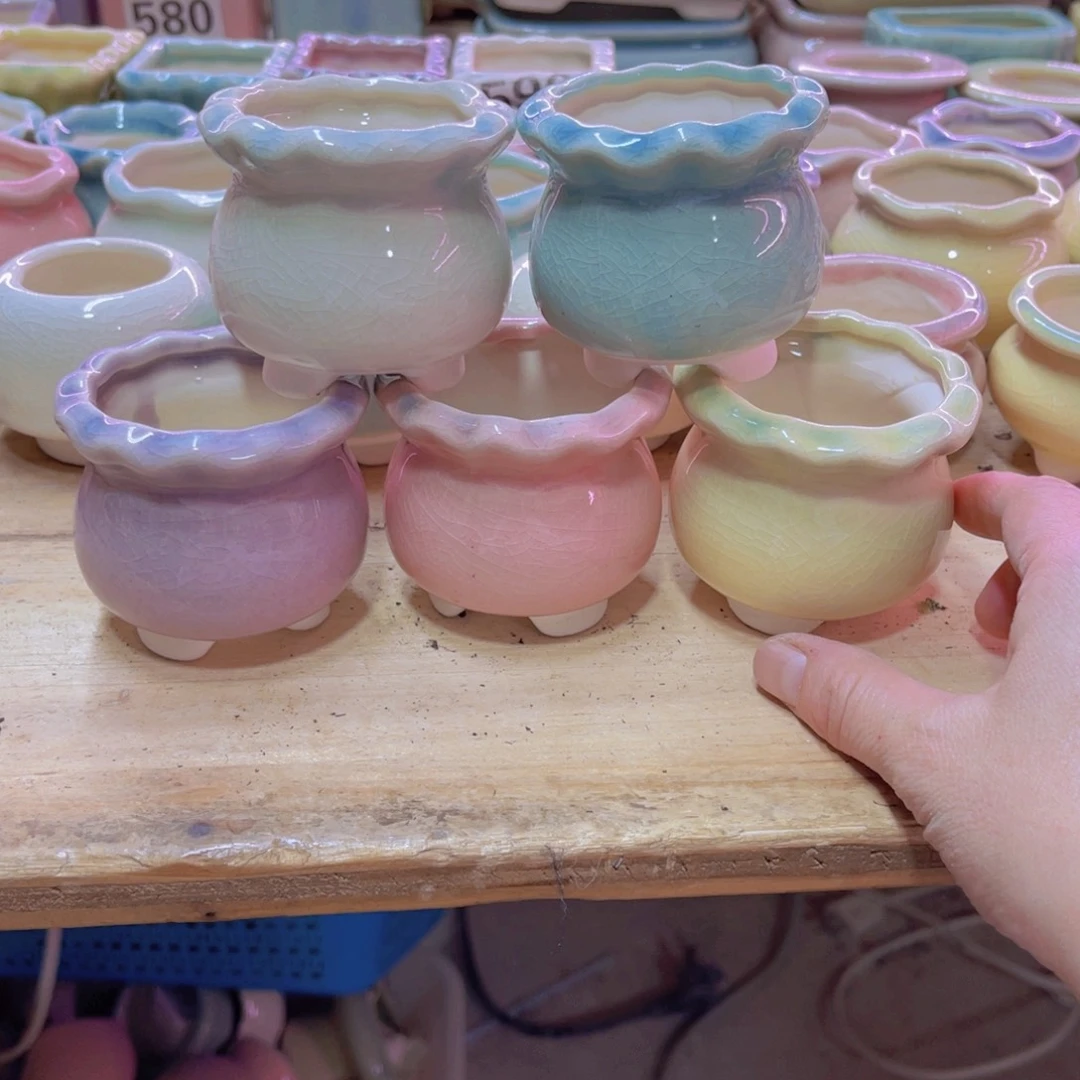 陶瓷花盆当场凑满12包邮